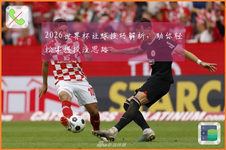 2026世界杯让球技巧解析,助你轻松掌握投注思路