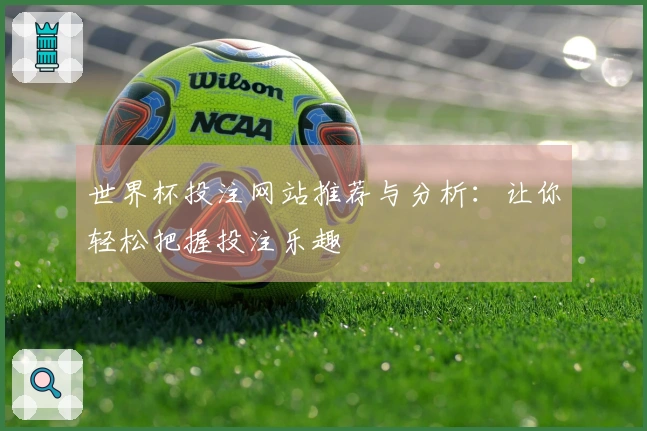 世界杯投注网站推荐与分析：让你轻松把握投注乐趣