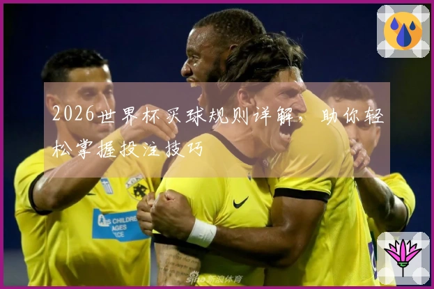 2026世界杯买球规则详解，助你轻松掌握投注技巧